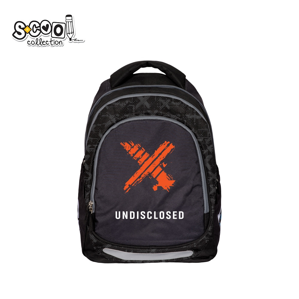 Ghiozdan anatomic LIGHT UNDISCLOSED, 2 compartimente, plasa ventilatie, maner, 41x28x21 cm - imagine 9